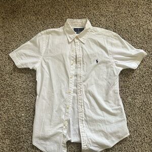 Polo by Ralph Lauren White Button Down Shirt